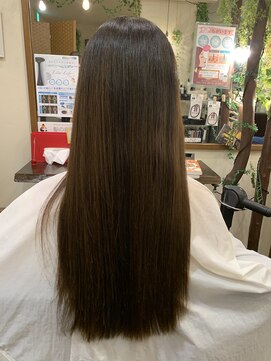 もりやのぼるの店美容室 深層還元縮毛矯正