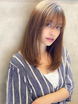 アグ ヘアー キネマ 名古屋西区店(Agu hair kinema) 《Agu hair》サラツヤ★王道ナチュラルストレート
