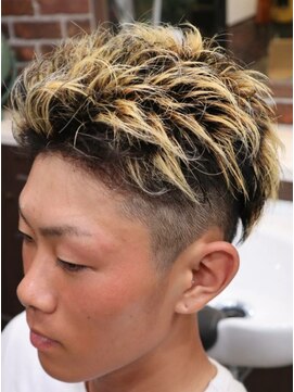 アクセプトザワールドバーバー(Accept the world barber) ランダムメッシュ×2ブロック