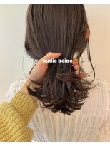 ユーフォリア 青山(Euphoria)&nbsp;春の柔らかヌーディーカラー×シアレイヤー♪