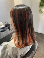 エイル 西梅田(eyl)&nbsp;インナーカラー × Orange☆