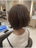 前下がりボブ
