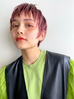 ガレージ バイ グリーン 原宿 表参道(Garage by green)&nbsp;【loki】ベリーショート×ハイトーンブリーチ