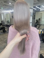 ゲーム 原宿店(GAME)&nbsp;ホワイトベージュ/ダブルカラー/ケアブリーチ/髪質改善/原宿