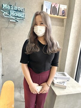 ムードタテマチ(mood tatemati) ダブルカラーモノトーンベージュ