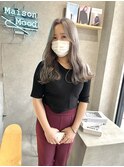 ダブルカラーモノトーンベージュ