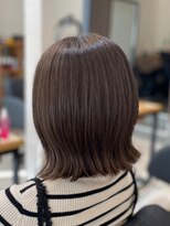 アトリエコア(Atelier Coa)&nbsp;ショートカット前下がりボブショートボブグレージュカラー