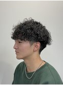 【波巻きパーマ】【メンズパーマ】