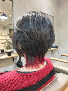 ガレンド 大森店(Guarendo) 【Guarendo SHOHEI】ショートウルフ×インナーレッド