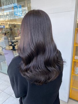 プロデュース 南林間店(Produce) 髪質改善ケアカラー×ケアトリートメント 愛されうる艶美髪