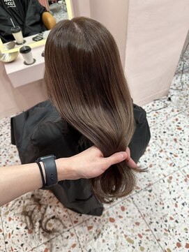 ボタン シブヤ(VOTAN SHIBUYA) 韓国ヘア/艶感カラー/透明感カラー/ベージュ