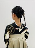袴の着付け