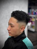 ヴィ 大宮(Vii)&nbsp;ダークアッシュ/カルマパーマ/アッシュブラック[メンズ/大宮]