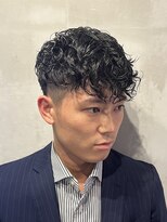 フランクスバーバーリザーブ 人形町店(FRANK’S BARBER RESERVE)&nbsp;スペインカール/スパイラル/パーマ/人形町/　ｙ