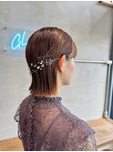外はねヘアアレンジ