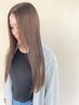 《艶髪で女子力UP★》透明感カラー+艶トリートメント ￥8,800～