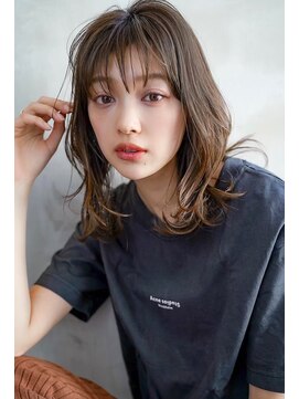 ギークス(GEEKS) 【GEEKS渋谷】ショコラベージュ/秋冬カラー/顔周りレイヤー/小顔