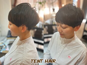テントヘアー(TENT HAIR)の写真/忙しいママさんにぴったり♪ショートヘアが得意なテントヘアーで理想のスタイルを実現[マッシュショート]