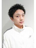 メンズカットアップバングビジカジニュアンスパーマ1201