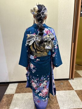 ビューティーサロン カワチ 中庄駅前店(Beauty Salon KAWACHI) 2025　成人の祝い