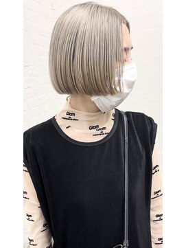 コス(kos) kos二子玉川/切りっぱなしボブ/エアリーロング /ピンクブラウン