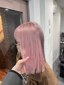セレーネヘアー 難波店(Selene hair) ホワイトピンク