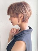 ミニウルフモテ髪エアリーカールチェリーブラウン#301f0511