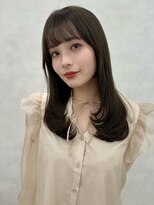 アッシュ 小岩店(Ash) セミロング顔まわりレイヤー