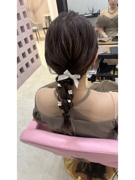 ミルクティー(Milk TEA) 編みおろし♪