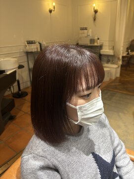 トリコ(trico) ボブ/ピンクラベンダーカラー