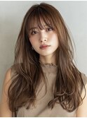 小顔ロング＃髪質改善＃白髪ぼかし＃鎌倉＃40代＃グレージュ