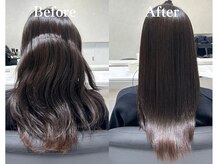 レリンク 横浜西口(LeLink)の雰囲気（髪質改善★★★小顔カット+髪質改善ストレート[before/after]）