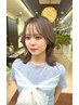 【韓国】前髪縮毛矯正+前髪カット＋美髪トリートメント（顔周りカット）