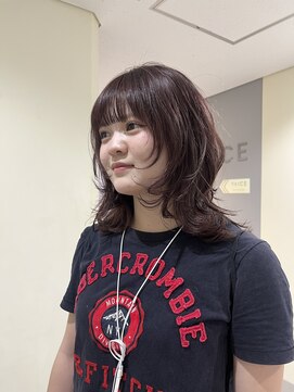 ヴァイス 新宿店(VAICE) ピンクブラウン レイヤーカット