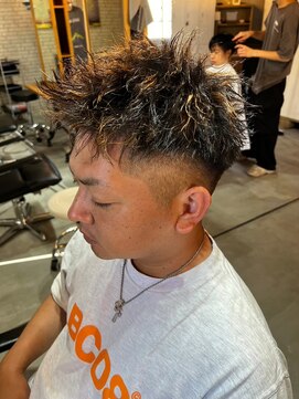 オーバー 町田店(OVER) ツイストパーマ【町田/メンズ/パーマ/眉毛/ブリーチ】