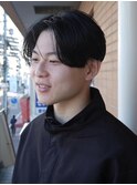 [kantamal]メンズニュアンスセンターパート