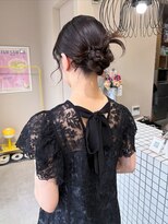 プリュム(plumu.)&nbsp;hair set / hair arrange / tight hair set / お呼ばれhair