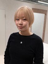 エン 栄店(enne)&nbsp;ココアベージュ×小顔ショートボブ