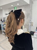 プライズ 表参道原宿店(prize)&nbsp;ポニーテールアレンジ