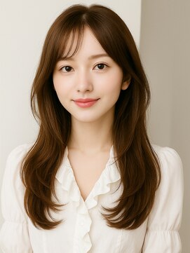 ミツバ(3tuba) 髪質改善 暗髪 韓国ヘア 透明感カラー ベージュ ブラウン