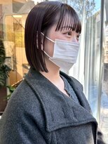 ヴィヴィー 福岡天神店(VIVIE)&nbsp;上品な素髪ストレートボブ