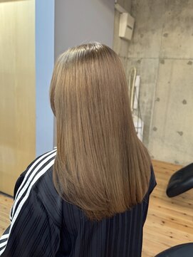 シンクアンド(THINK AND) ミルクティーベージュ / ダブルカラー | THINK AND