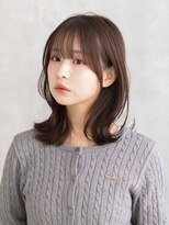 ペグ(Peg)&nbsp;外ハネミディアムレイヤー/髪質改善/仙台/個室サロン