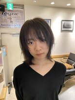 ローグ(-Logue)&nbsp;レイヤーカット#ハッシュカット#グレージュ