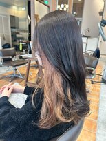 ルチア ヘア ステラ 京都店(Lucia hair stella)&nbsp;イヤリングカラー/ダブルカラー/インナーカラー/京都/河原町