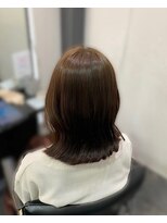 エクファ ヘア シェリル 草津 南草津店(ex-fa hair cherir) 着物ヘア/大人ガーリー/ダークアッシュ/似合わせカット/南草津