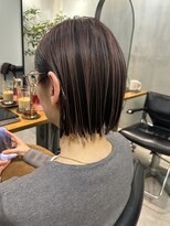 スタンド バイ ヘアー アンド コーヒー 恵比寿(STAND By HAIR ＆ Coffee)&nbsp;アンブレラカラー×ピンクベージュ