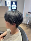 ブルーブラックで暗めカラー　archive垂水