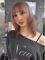 ノラジャーニー(NORA Journey)&nbsp;【蔵人】ハッシュカットレイヤーカットミルクティーベージュ