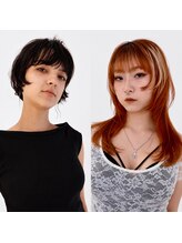 Stylist青木【雰囲気と空気感を、引き出す】ブリーチ×パーマで一癖あるヘアへ。モードなエッジを日常に。